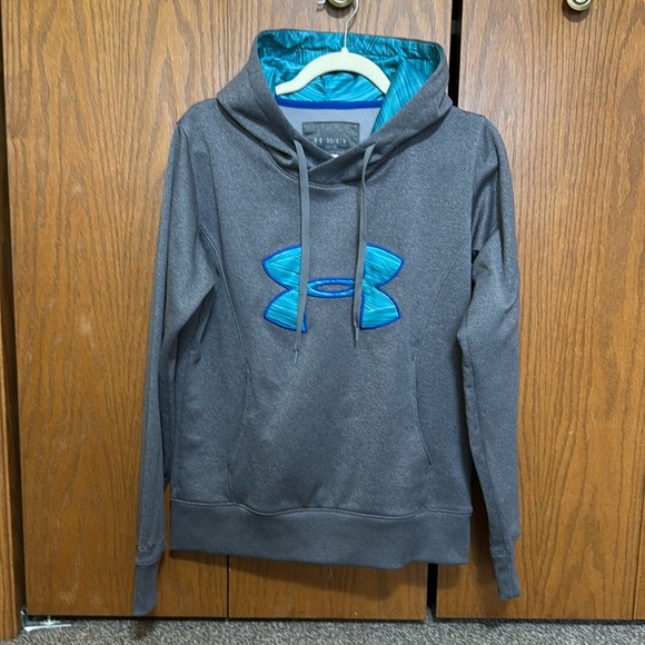 Under Armour Storm Big Logo Hoodie Sweatshirt - Picture 1 of 5